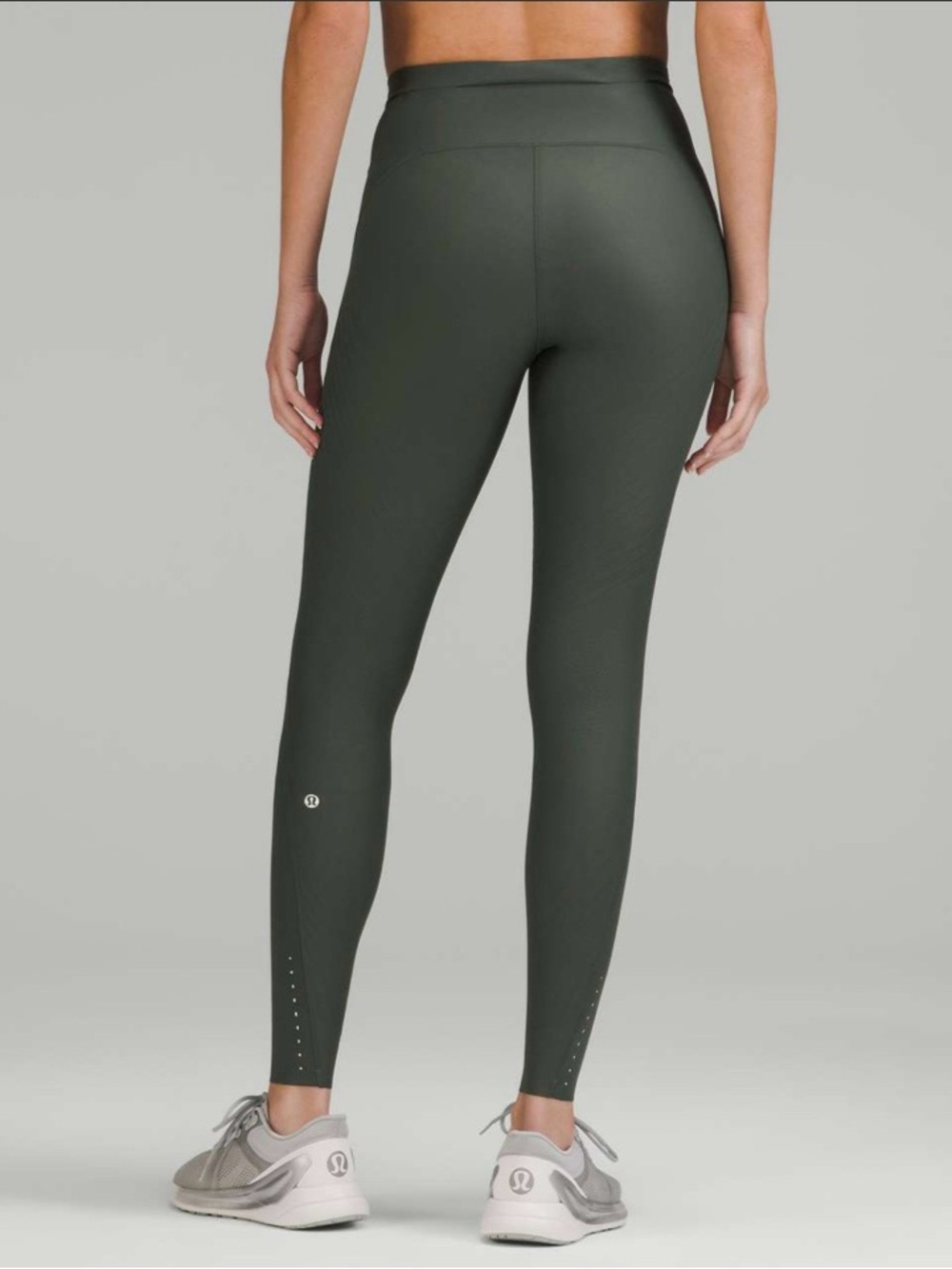 Lululemon SenseKnit High-Rise Running Tight 28” Smoked Spruce Green Leggings